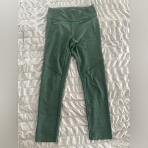 Outdoor Voices - 3/4 Length Green Leggings